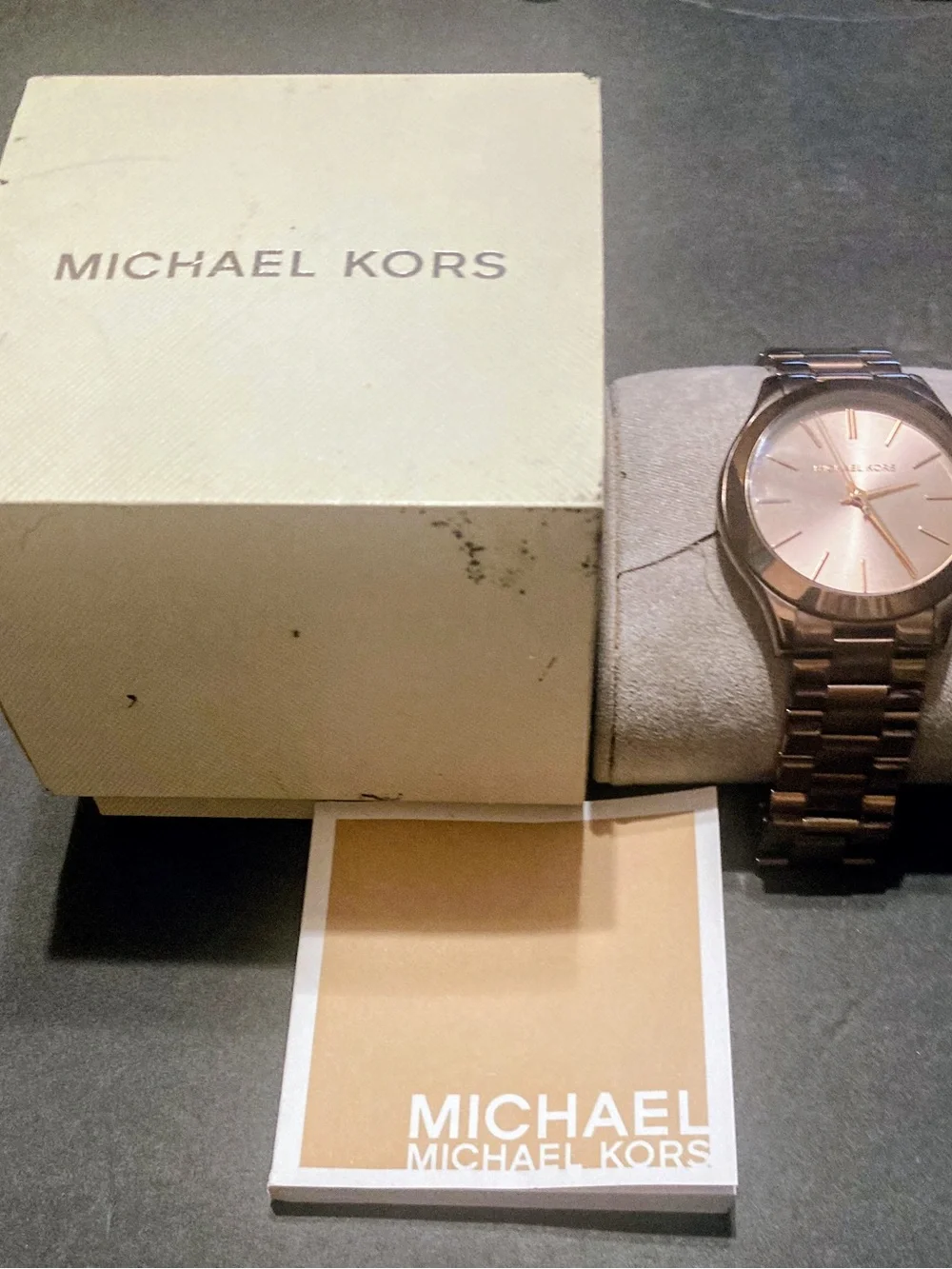 Michael Kors Rose Gold Stainless Steel Women's Watch
